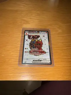 Pokemon TCG Magcargo EX Scarlet & Violet Twilight Masquerade Holo Card 191/167 - Image 1