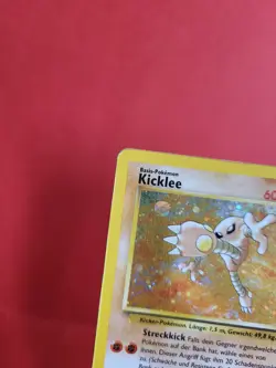 Pokemon Karte/card - Hitmonlee Kicklee 7/62 - Fossil Holo - Light Played - Image 2