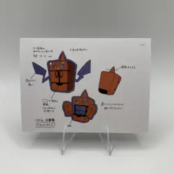 Pokemon Polaroid Frost Rotom Sketch Art Card ZA STUDIO - Image 1