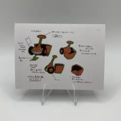 Pokemon Polaroid Mow Rotom Sketch Art Card ZA STUDIO - Image 1