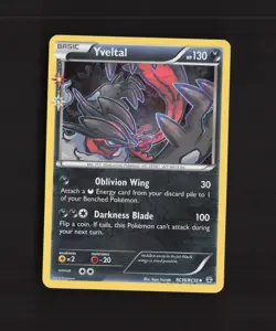 Yveltal RC16/RC32 Generations Reverse Holo Pokemon Card MP - Image 1
