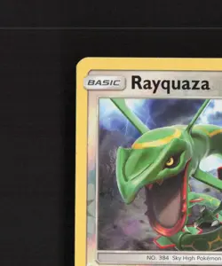 Rayquaza 106/145 Guardians Rising Reverse Holo Rare Pokemon Card LP - Image 3