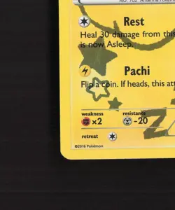 Dedenne RC10/RC32 Generations Reverse Holo Pokemon Card MP - Image 5