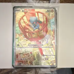 Pokemon Riolu Full Art Promo Holo Me: Mega Evolution 010 80 HP Card - Image 1