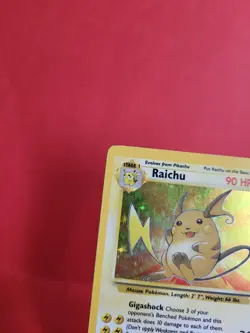 Pokemon Karte/card - Raichu 14/64 - Fossil Holo - Very Good - Image 2