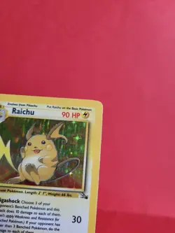 Pokemon Karte/card - Raichu 14/64 - Fossil Holo - Very Good - Image 3