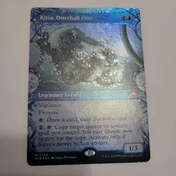 Magic the Gathering (MTG) Kitsa, Otterball Elite (Showcase) Bloomburrow Foil BxA - Image 1