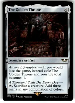 The Golden Throne 157 - Universes Beyond: Warhammer 40,000 - MTG - Image 1