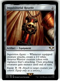 Inquisitorial Rosette 159 - Universes Beyond: Warhammer 40,000 - MTG - Image 1