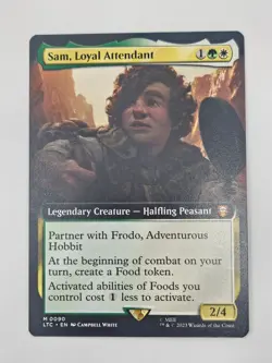 MTG: Lord of the Rings - Sam, Loyal Attendant (Extended Art) - Image 1