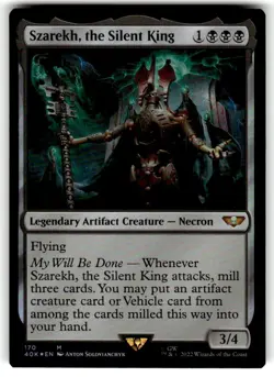 FOIL - Szarekh, the Silent King - Universes Beyond: Warhammer 40,000 - MTG - Image 1