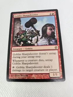 Wizards Goblin Sharpshooter Creature Red Regular Goblin 1/1 MTG - Image 1
