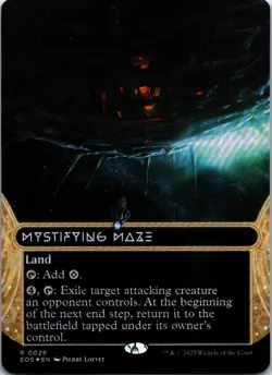 FOIL Mystifying Maze () (Borderless) Edge of Eternities: Stellar Sights 119 LP - Image 1