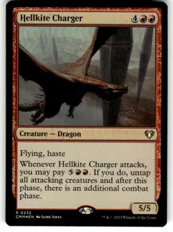 FOIL - Hellkite Charger - Commander Masters - MTG - Image 1
