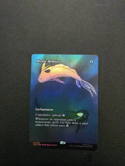 Mystic Remora (Borderless) Foil - TLE #16 Mythic - Avatar The Last Airbender NM - Image 1