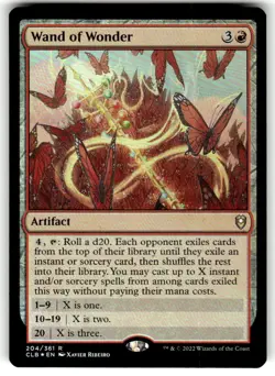 FOIL - Wand of Wonder - Commander Legends: Battle for Baldur's Gate - MTG - Image 1