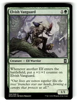 FOIL - Elvish Vanguard 164 - Eternal Masters - MTG - Image 1