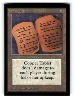 Copper Tablet (IE) - International Edition - MTG - Image 1