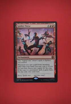 Spider Verse mtg Mythic 0093 Spider-Man Magic: The Gathering - Image 1