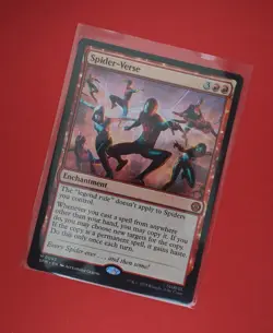 Spider Verse mtg Mythic 0093 Spider-Man Magic: The Gathering - Image 3
