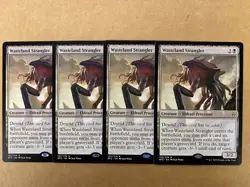 MTG 4x Wasteland Strangler # 102 Battle for Zendikar Magic the Gathering x4 NM - Image 1