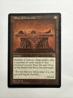 Altar of Dementia - Tempest - Magic the Gathering MtG - MP - Image 1