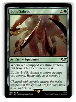 Bone Sabres 88 - Universes Beyond: Warhammer 40,000 - MTG - Image 1
