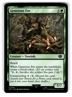 Generous Ent 169 - The Lord of the Rings: Tales of Middle-earth - MTG - Image 1