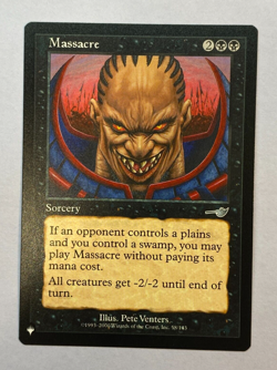 MTG - Massacre - NM - The List - Mystery Booster 2 - Image 1