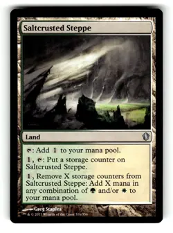 Saltcrusted Steppe 316 - Commander 2013 - MTG - Image 1