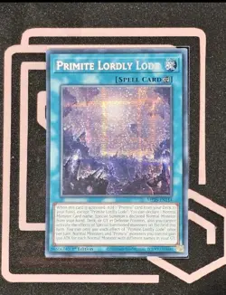 MP25-EN114 Primite Lordly Lode Prismatic Secret Rare YuGiOh - Image 1