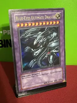 Blue-Eyes Ultimate Dragon JMP-EN005 Limited Edition Yugioh LP - Image 1