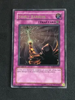 Spirit Barrier SOD-EN051 1st Edition Ultimate Rare M/NM YuGiOh - Image 1