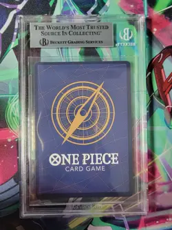BGS 9 One Piece OP04-089 R* Bartolomeo Alt Art Foil - English - PRB01 - Graded - Image 2