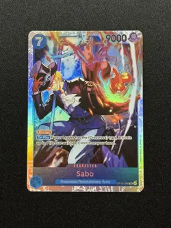 Sabo OP15-046 SR Foil One Piece TCG OP15 English Adventure On Kami's Island - Image 1