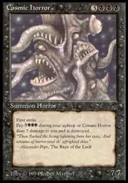MTG English Cosmic Horror NM Normal Legends - Image 1