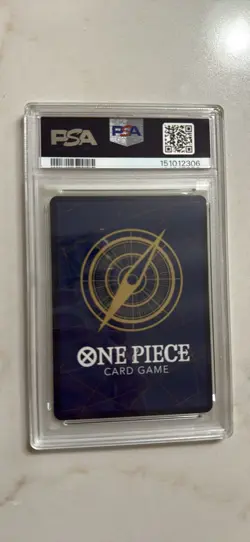 Monkey.D.Luffy Alternate Art Foil OP13-118 PSA 10 Carrying on His Will - Image 2
