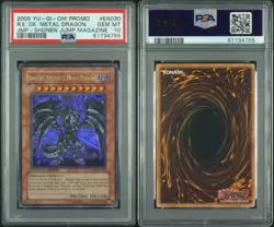 PSA 10 Yu-Gi-Oh! 2009 JUMP-EN030 Red-Eyes Darkness Metal Dragon POP 10 - Image 3