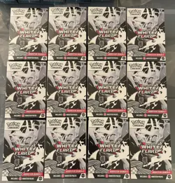 Pokemon White Flare Booster Bundle Lot of 12 Factory Sealed - Image 1