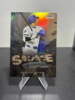 2025 Topps Stadium Club Shohei Ohtani Savage Sluggers SS-7 Refractor - Image 1