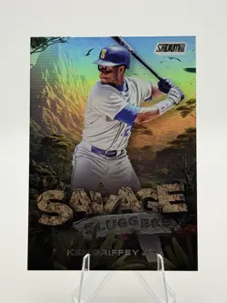 Ken Griffey Jr 2025 Topps Stadium Club Chrome Baseball Savage Sluggers #SS-24 - Image 1