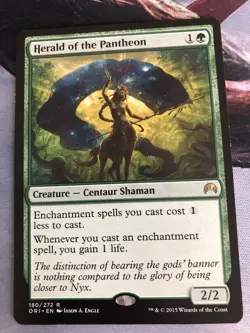 Herald Of The Pantheon Mtg Magic The Gathering - Image 1