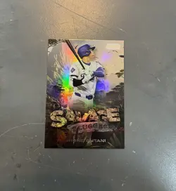 2025 Topps Stadium Club Shohei Ohtani Savage Sluggers SS-7 Refractor - Image 1