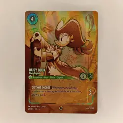 Daisy Duck Disney Lorcana TCG - EN - NM Enchanted - 211/204 Azurite Sea - Image 1