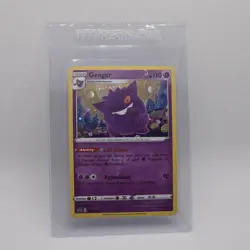 2020 POKEMON CARD GENGAR SWSH052 PROMO HOLO - Image 2
