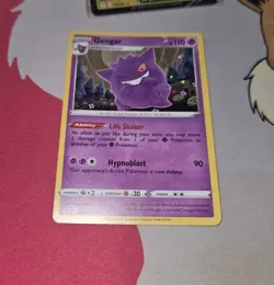 Pokemon Gengar TCG Champions Path Promo Card SWSH052 Near Mint/ exc - Image 1