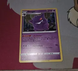 Pokemon Gengar TCG Champions Path Promo Card SWSH052 Near Mint/ exc - Image 2
