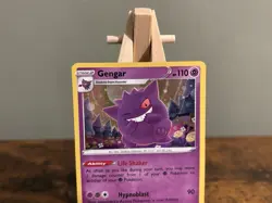 Pokemon Gengar SWSH052 Ultra Rare Holo Promo Card with Swirl - Image 3