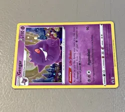 Pokemon Gengar Promo SWSH052 S&S Black Star Holo Rare - Image 3