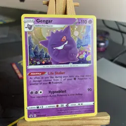 Pokemon Card | Gengar SWSH052 Black Star Promo Holo Rare 2020 NM - Image 3